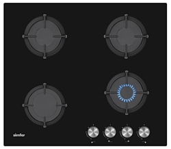 Газовая варочная панель Simfer H60N40B416