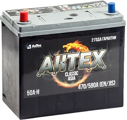 Автомобильный аккумулятор АкТех Classic Asia 6СТ-50LЗ/60B24R (50Ah) Автомобильный аккумулятор АкТех Classic Asia 6СТ-50LЗ/60B24R (50Ah)