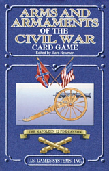 US Games Systems Arms and Armaments of the Civil War Card Game WCW55