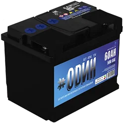 Автомобильный аккумулятор ODИH 6СТ- 60 п.п. (60Ah)