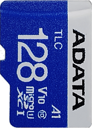 ADATA 3D TLC microSD Card 128GB, -25-85°C