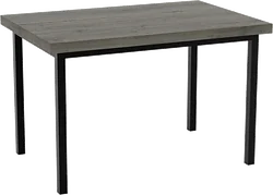 Кухонный стол TMB Loft Дарен Дуб 1500x600 40 мм (угольный серый)