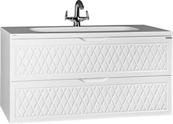 Тумба под умывальник Домино Stella 100 3D В2 подвесная