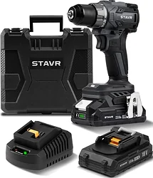 Дрель-шуруповерт Ставр 18V UNI-M SDD 18BL-2K