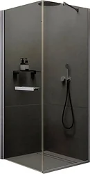 Душевой уголок MaybahGlass MGY-1348-5 (графит стекло/хром матовый) Душевой уголок MaybahGlass MGY-1348-5 (графит стекло/хром матовый)