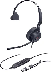 Наушники Yealink UH44 Mono Teams USB-C/A Наушники Yealink UH44 Mono Teams USB-C/A