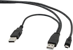 2 USB 2.0 - mini-USB 2.0 type-B 1.8 м
