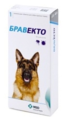 Средство от блох и клещей Бравекто (MSD Animal Health) Для собак массой 20–40 кг