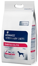 Advance Veterinary Diets (3 кг) Diabetes Colitis Canine Formula