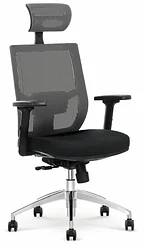 Кресло Halmar Admiral (черный/серый) Кресло Halmar Admiral (черный/серый)