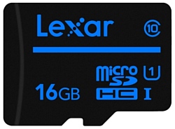Lexar microSDHC Class 10 UHS Class 1 16GB