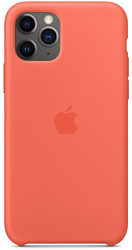 Apple Silicone Case для iPhone 11 Pro Max (спелый клементин)