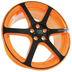 Sakura Wheels 3909 7.5x17/5x100 D73.1 ET42 Оранжевый с черным