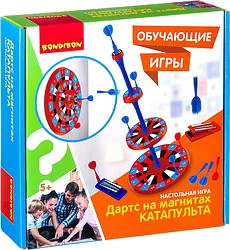 Активная настольная игра Bondibon Дартс на магнитах Катапульта Активная настольная игра Bondibon Дартс на магнитах Катапульта