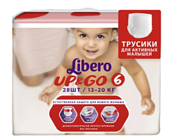 Libero Dry Up&Go (13-20 кг) 28 шт