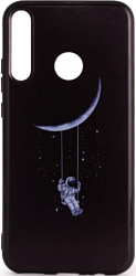 Case Print для Huawei P40 lite E/Y7P/Honor 9C (астронавт на луне)