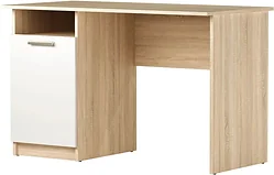 Стол для работы Памир ПКС-12 (дуб сонома/белый глянец) Стол для работы Памир ПКС-12 (дуб сонома/белый глянец)
