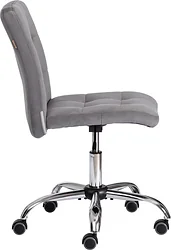 Кресло TetChair Fiesta флок (серый) Кресло TetChair Fiesta флок (серый)