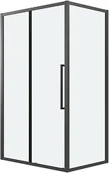 Душевой уголок Grossman Cosmo 140х100х195 120.K33.02.1410.21.00 (черный матовый/стекло прозрачное)