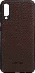 EXPERTS Knit Tpu для Samsung Galaxy A70 (коричневый)