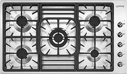 Газовая варочная панель Smeg PGF95-4 Газовая варочная панель Smeg PGF95-4