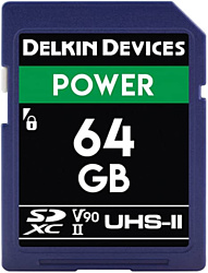 Delkin Devices SDXC Power UHS-II 64GB