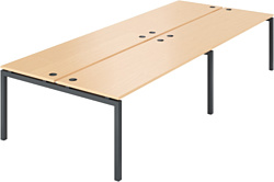 Офисный стол Программа Техно Арго АМБ-005-4 (бук) Офисный стол Программа Техно Арго АМБ-005-4 (бук)