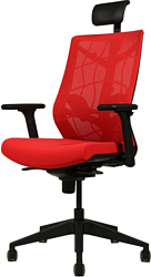 Chair Meister Nature II Slider (черная крестовина, красный)