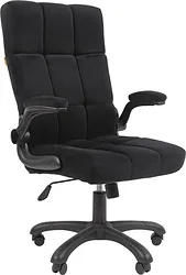 Кресло CHAIRMAN Home 444 (велюр, Т-84 черный) Кресло CHAIRMAN Home 444 (велюр, Т-84 черный)