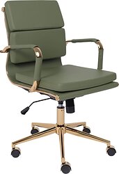 Кресло AksHome Indigo LB (зеленый/золотой) Кресло AksHome Indigo LB (зеленый/золотой)