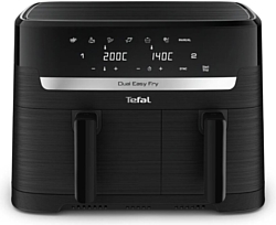 Аэрогриль Tefal Dual Easy Fry Essential XXL Air Fryer EY901N (черный) Аэрогриль Tefal Dual Easy Fry Essential XXL Air Fryer EY901N (черный)