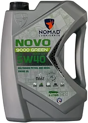 Моторное масло Nomad Novo 9000 Green 5W-40 ACEA C2/C3 5л Моторное масло Nomad Novo 9000 Green 5W-40 ACEA C2/C3 5л