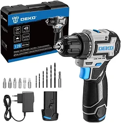 Дрель-шуруповерт Deko Sharker 12V PRO 084-1036 Дрель-шуруповерт Deko Sharker 12V PRO 084-1036