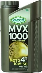 Yacco MVX 1000 4T 10W-50 1л