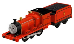 Thomas & Friends Набор "Паровозик Джеймс с вагончиком" серия TrackMaster R9216