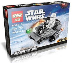 Lepin Star Wnrs 05012 Снежный спидер Первого Ордена