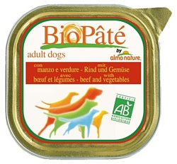 Almo Nature (0.3 кг) 1 шт. DailyMenu Bio Pate Adult Dog Beef and Vegetables