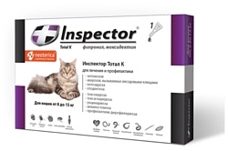 Inspector Капли для кошек от 8 до 15 кг