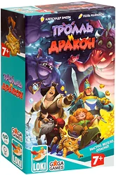 Настольная игра для детей GaGa Games Тролль и Дракон