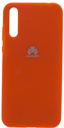 EXPERTS Original Tpu для Huawei Y8p с LOGO (оранжевый)