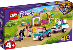 LEGO Friends 41441 Тренировка лошади и прицеп для перевозки