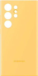 Samsung Silicone Case S24 Ultra (желтый)