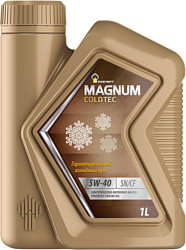 Роснефть Magnum Coldtec 5W-40 1л Роснефть Magnum Coldtec 5W-40 1л