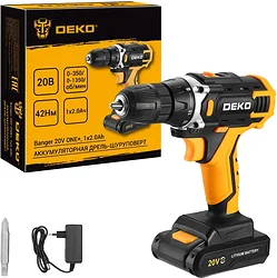 Дрель-шуруповерт Deko Banger 20V ONE+ 083-1116 Дрель-шуруповерт Deko Banger 20V ONE+ 083-1116