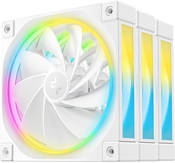 Комплект вентиляторов для корпуса DeepCool FL12R WH-3 IN 1 R-FL12R-WHAPN3-G Комплект вентиляторов для корпуса DeepCool FL12R WH-3 IN 1 R-FL12R-WHAPN3-G