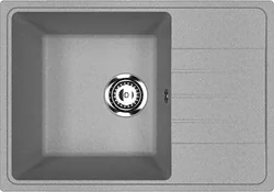 Кухонная мойка Mixline ML-GMU06 556730 (серый камень) Кухонная мойка Mixline ML-GMU06 556730 (серый камень)