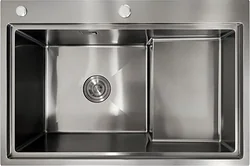Кухонная мойка Stellar S6550NB-TU-L (нано черный, с доской)