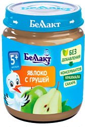 Беллакт Яблоко с грушей, 100 г