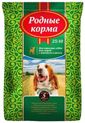 Родные корма (2.045 кг) Сухой корм для взрослых собак ягненок с рисом