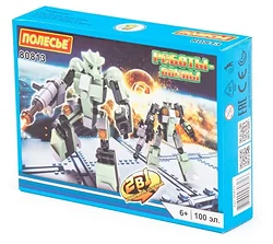 Конструктор Полесье Роботы-воины 80813